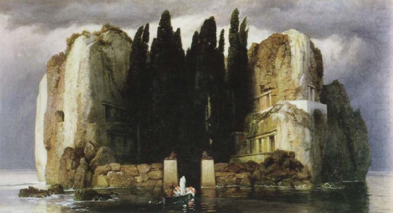 Arnold Bocklin the lsland of the dead china oil painting image